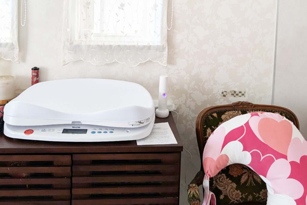 わかば助産院　体重計